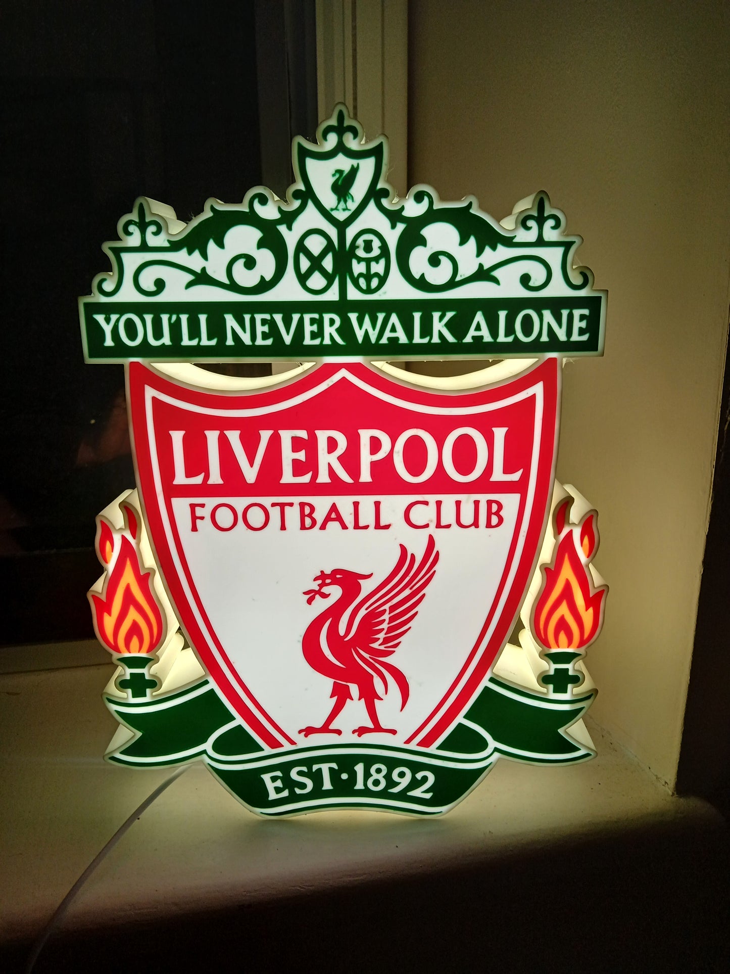 Leverpoll FC LED NEON Light