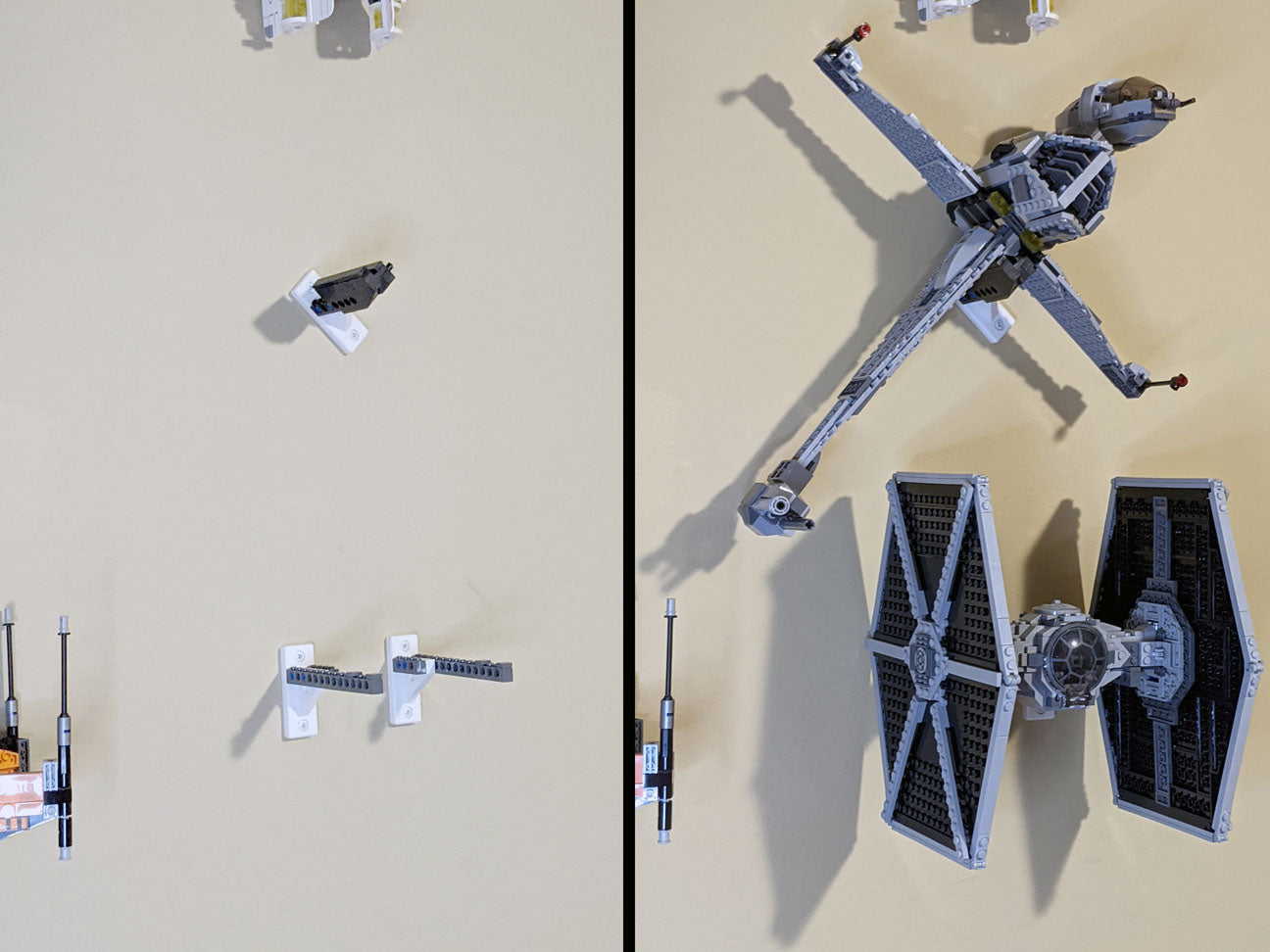 Mount Brick : supports muraux compatibles LEGO® Technic