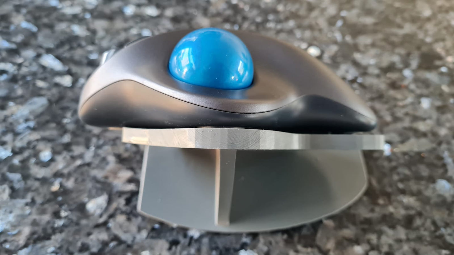 Natural Ergonomic Logitech M570 Trackball Stand