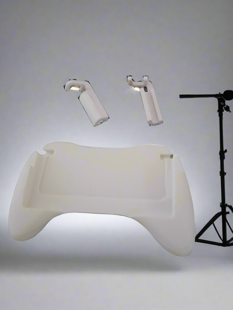 For Nintendo DS Lite - Ergonomic Grip with Screen Holder Cutout