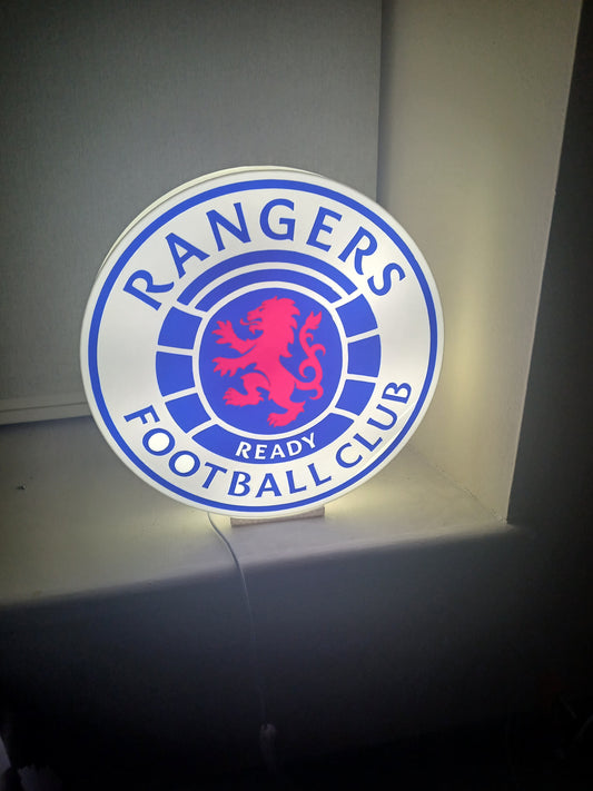 Rangers FC Usb LED Lightbox