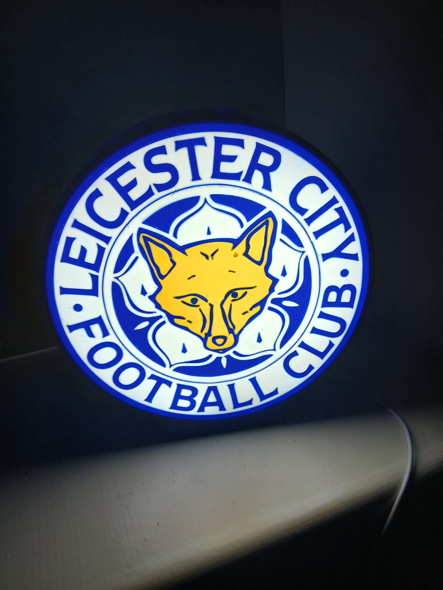 Leicester City FC USB LED Lightbox