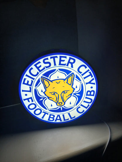 Leicester City FC USB LED Lightbox