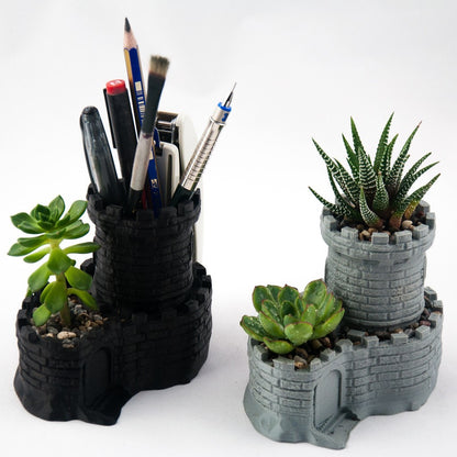 MULTIPURPOSE CASTLE PLANTER