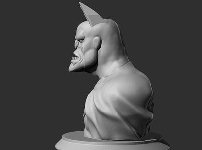 BATMAN REAL FACE OF CAPITALISM BUST