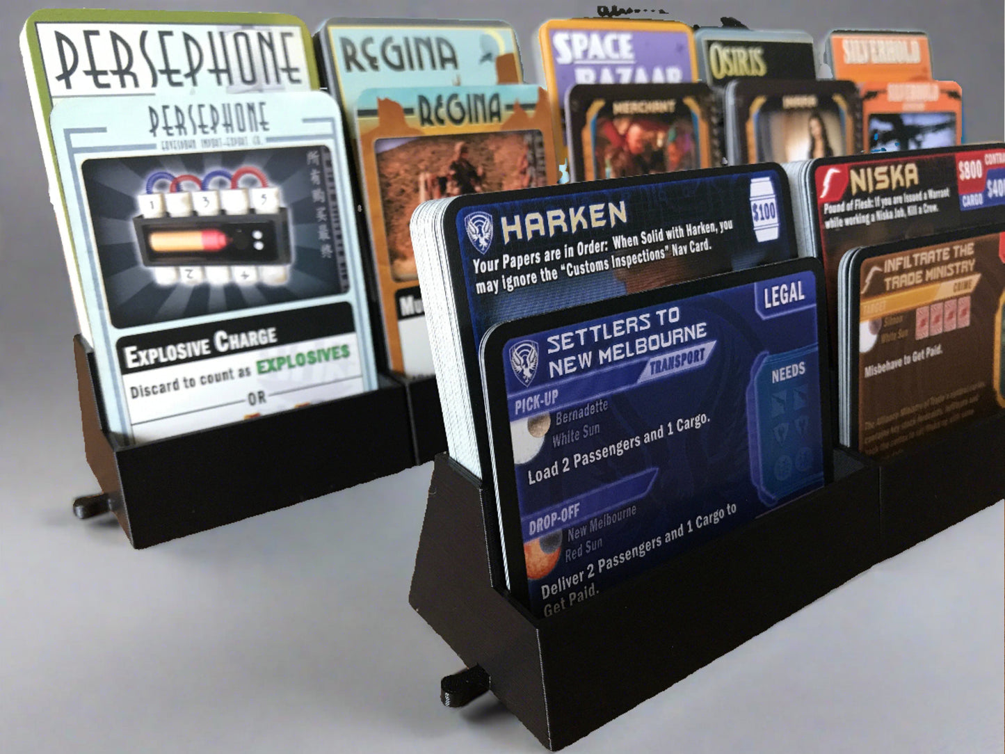 Firefly: The Game card deck holders