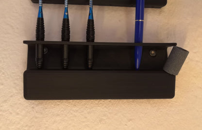 Wall Mounted Dart Holder for Soft and Steel Darts x 2