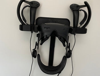 Valve Index Wallmount: secure headset and controllers