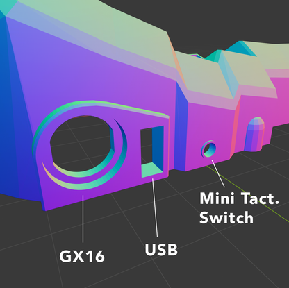 Dactyl Manuform GX16