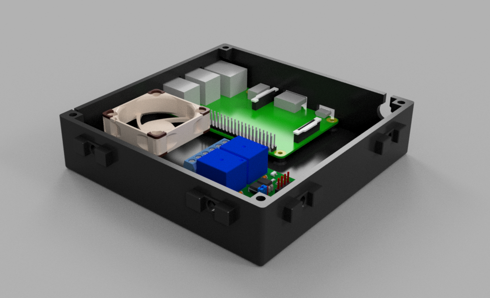 Zaribo Raspberry Pi and Relay Enclosure