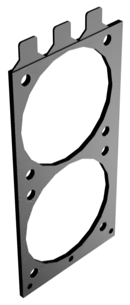 60mm Fan PCIe Bracket for SSUPD Meshlicious