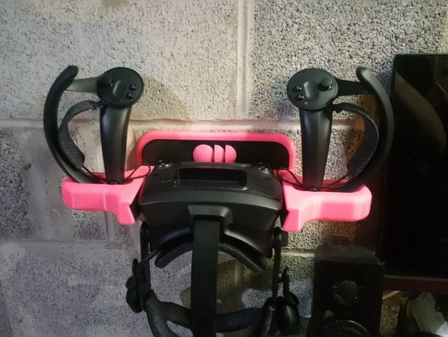 Valve Index Wallmount: secure headset and controllers