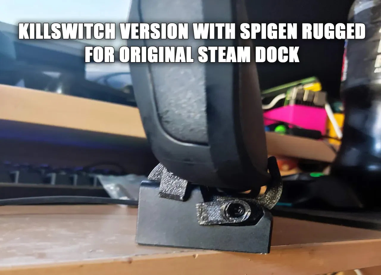 Steam Deck – Offizieller Valve Dock-Adapter für SPIGEN Rugged Armor Case