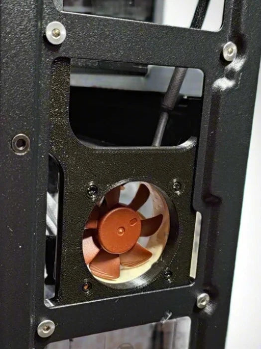 Fractal Ridge PC Case Front Fan Mount - 40mm and 60mm Media 2 of 5