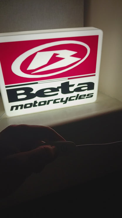 Beta Motorcycles USB LED Lightbox