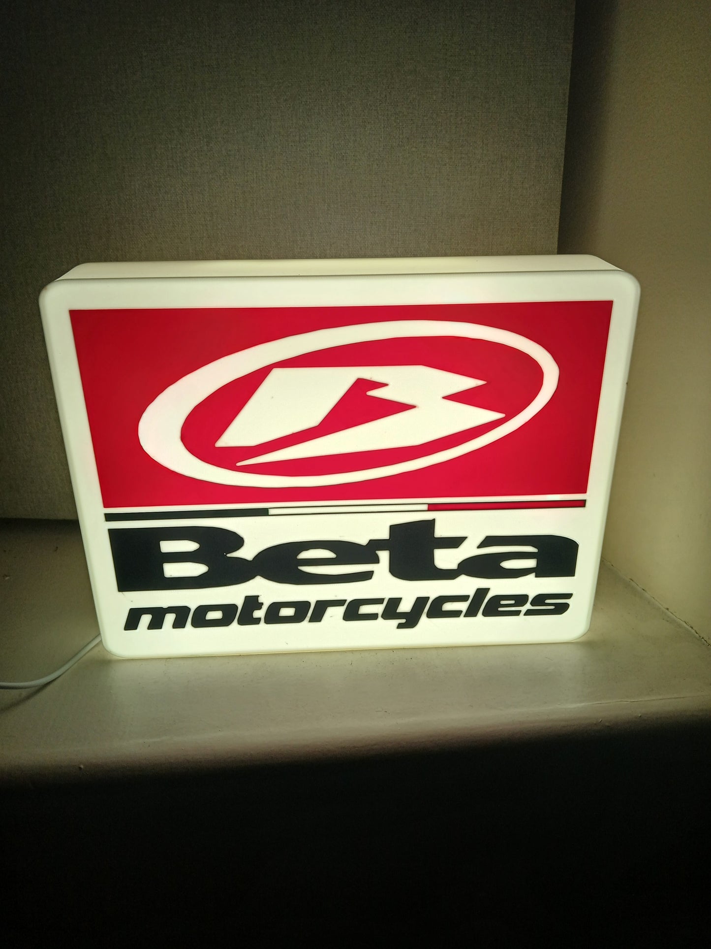 Beta Motorcycles USB LED Lightbox