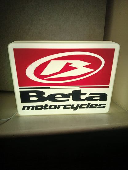 Beta Motorcycles USB LED Lightbox